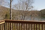 Lake view from the deck